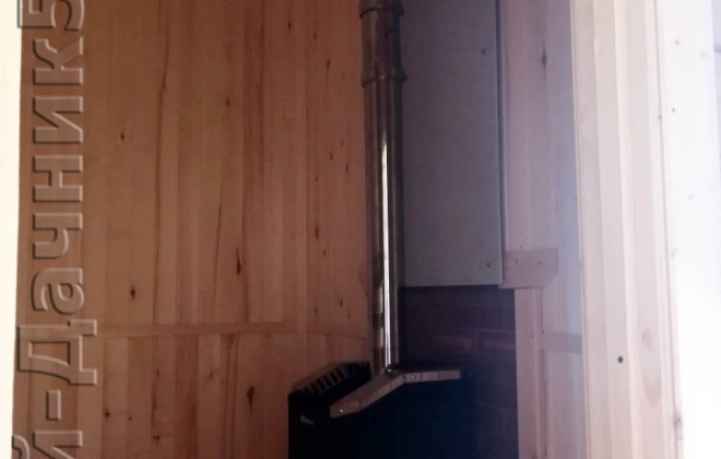 4 Брусовая баня Б-35 6×8, 42 м², Московская область, Рузский райн, Деревня Подолы (1)